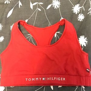 Racerback sports bra